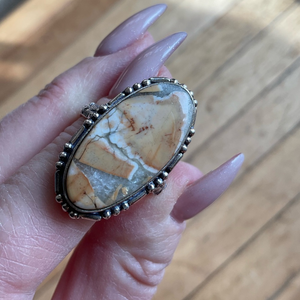 Large Jasper Ring - Picture 4 of 8
